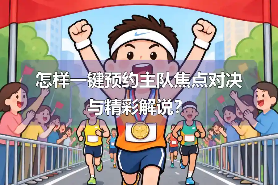 怎样一键预约主队焦点对决与精彩解说？
